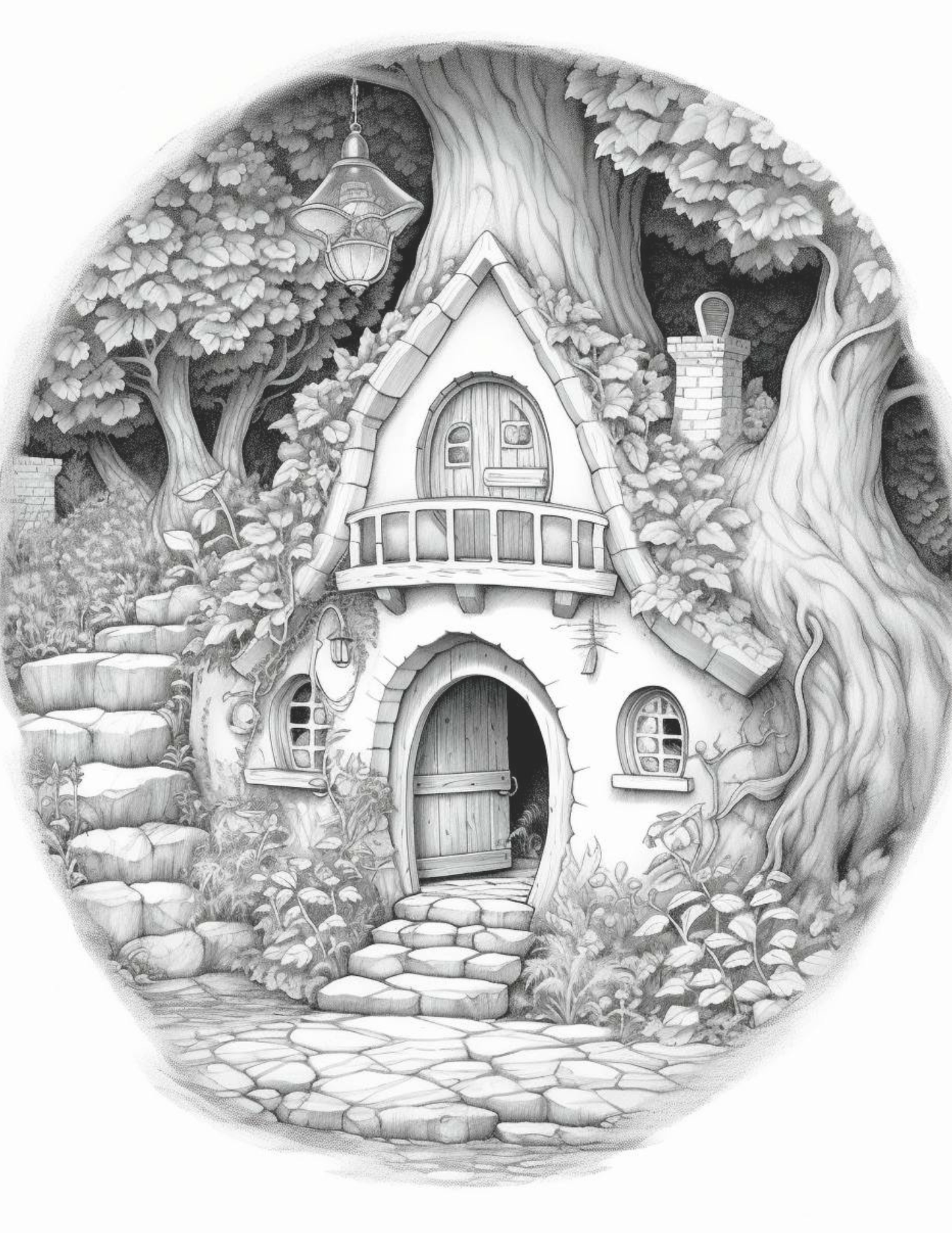 Fairy Fantasy Themed Engraved Bamboo Board - Whimsical Home Decor