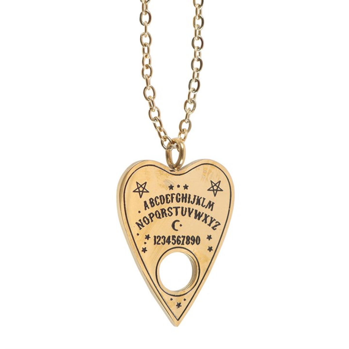 Mystical Planchette Necklace Gift Set - Talking Board Design