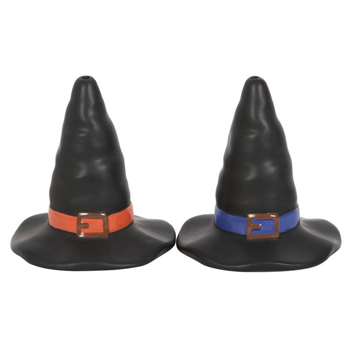 Witch Hat Salt & Pepper Shaker Set - Bewitching Halloween Tableware