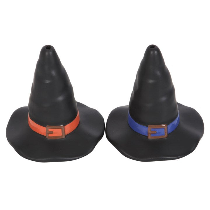 Witch Hat Salt & Pepper Shaker Set - Bewitching Halloween Tableware