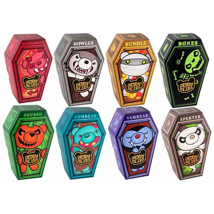 Deddy Bears Coffin Series 1 Plush – 15 cm OG Coffin Bear Collection (8 to Collect!)