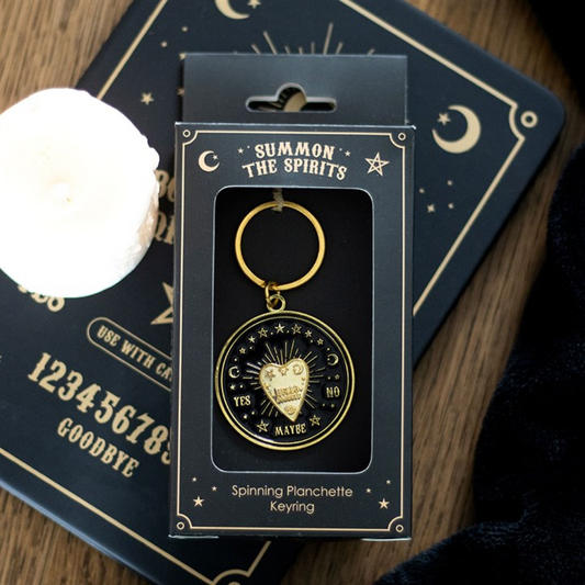 Mystical Talking Board Planchette Keyring