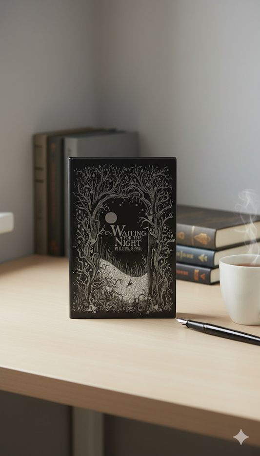 "Waiting for the Night" Reading Journal | Gothic Book Tracker for Book Lovers