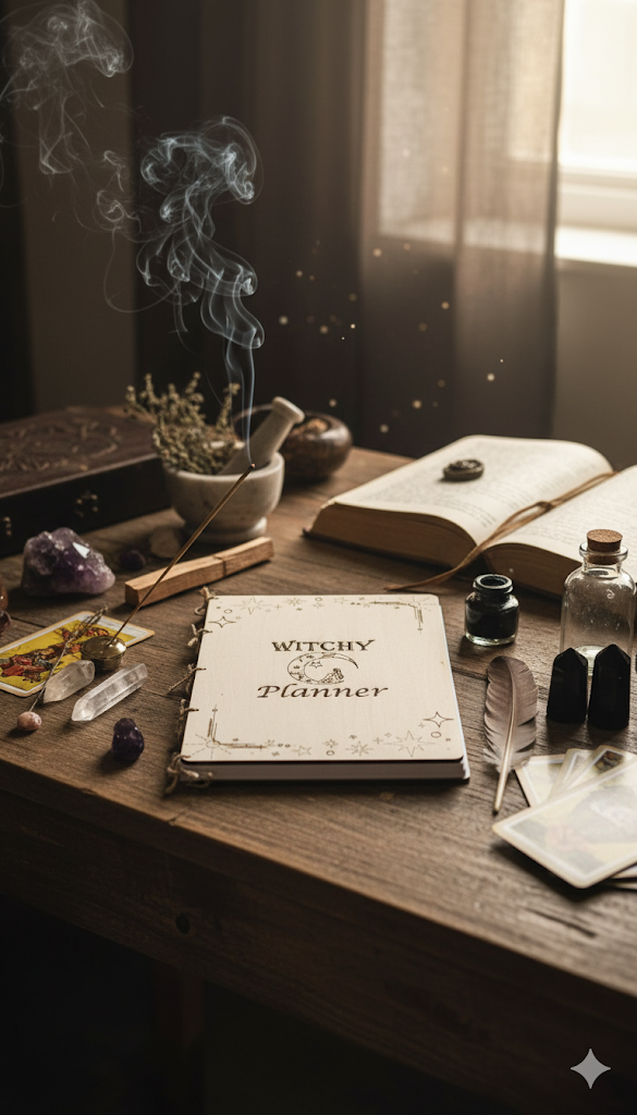 Witchy Planner - The Ultimate Journal for Wiccans, Pagans, and Mystics